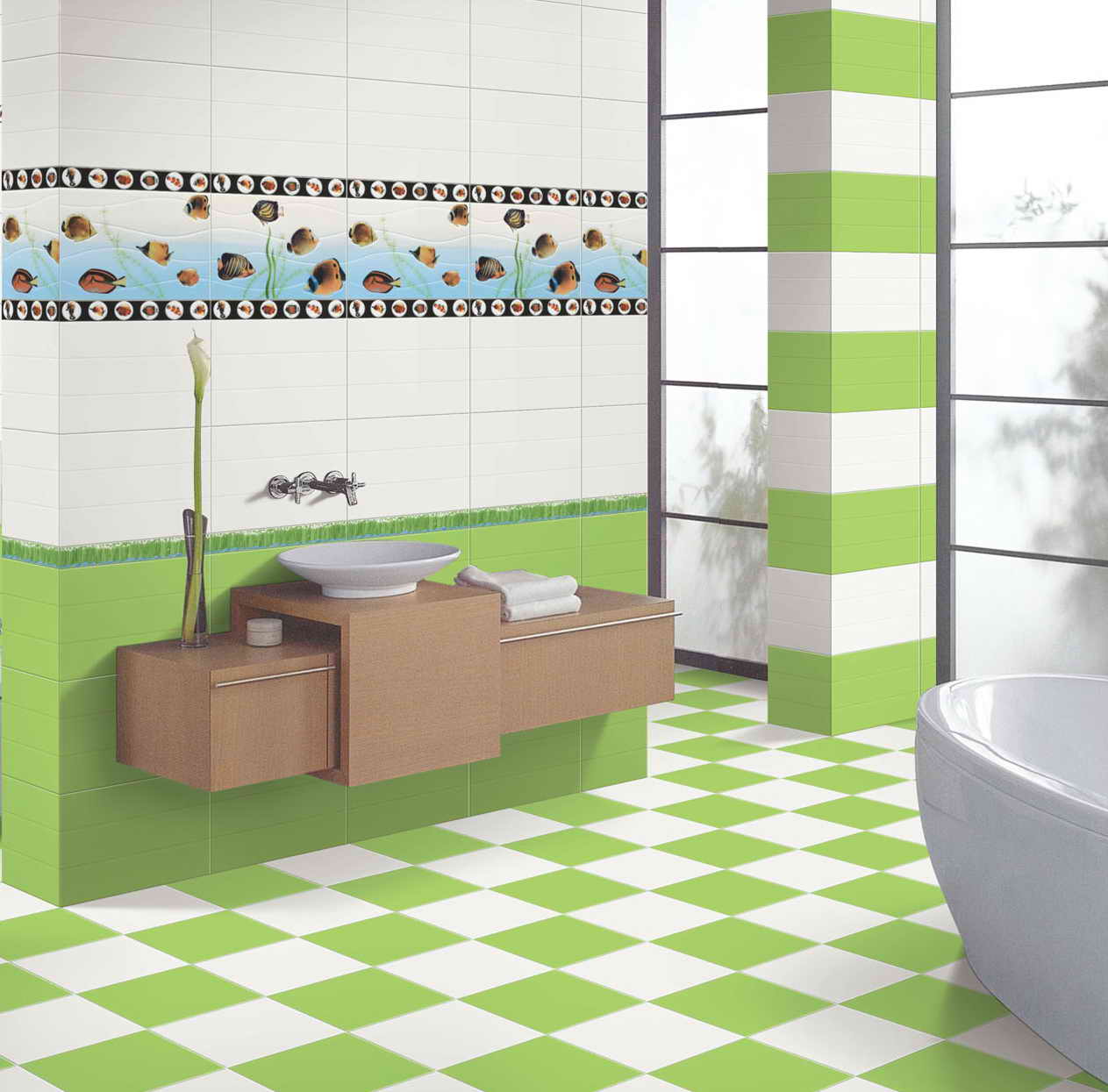 Wall And Floor Tiles 