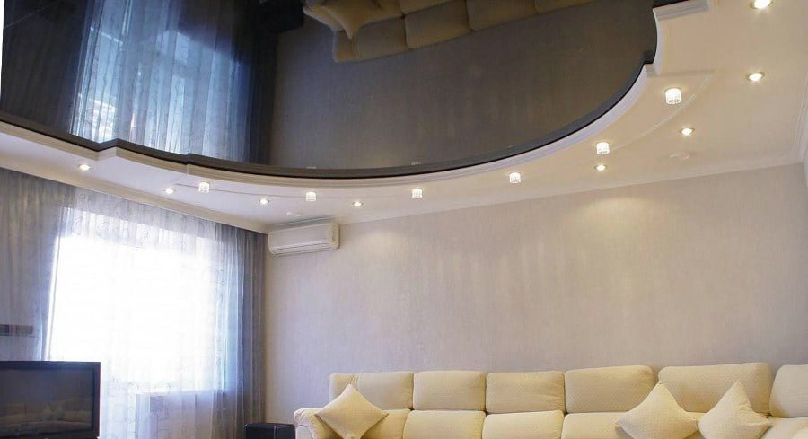 50 Unique Ceiling Design Ideas to Update the Forgotten Wall - Big Mirror Ceiling