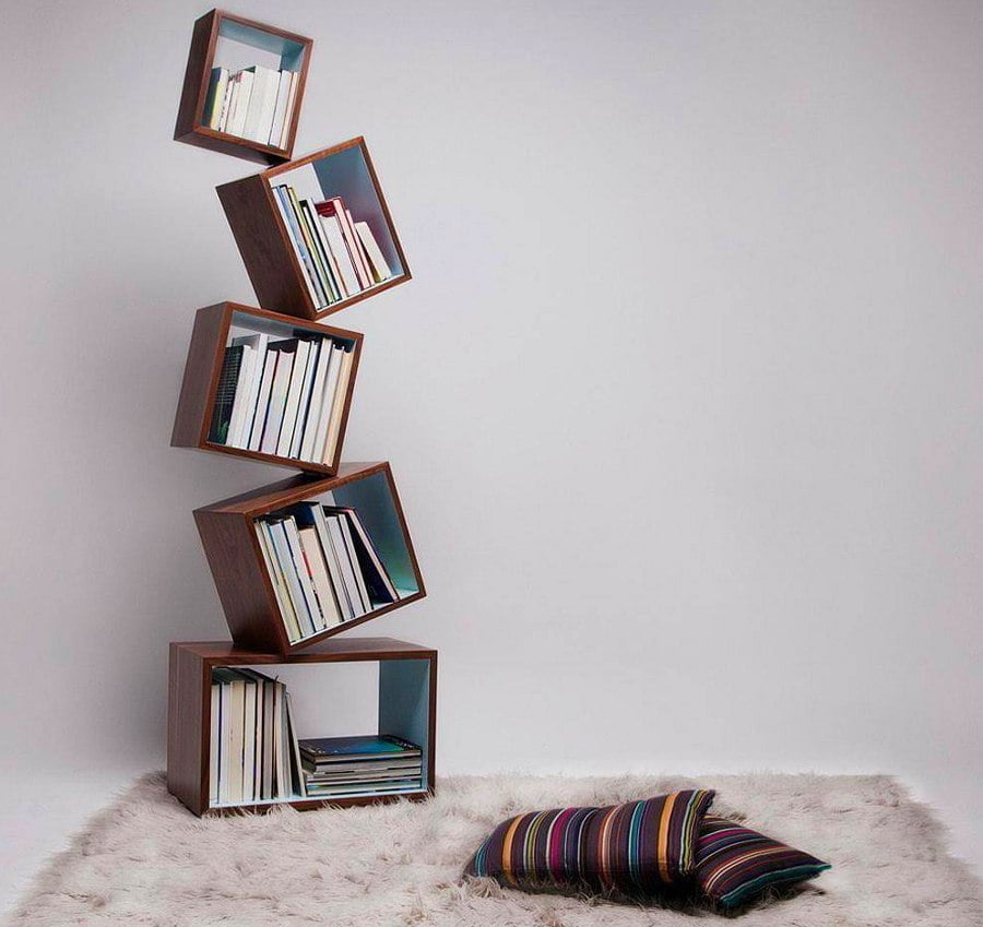 Stacked Bookshelf