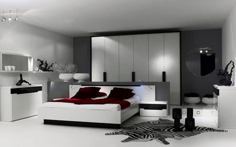 Dark Grey Bedroom