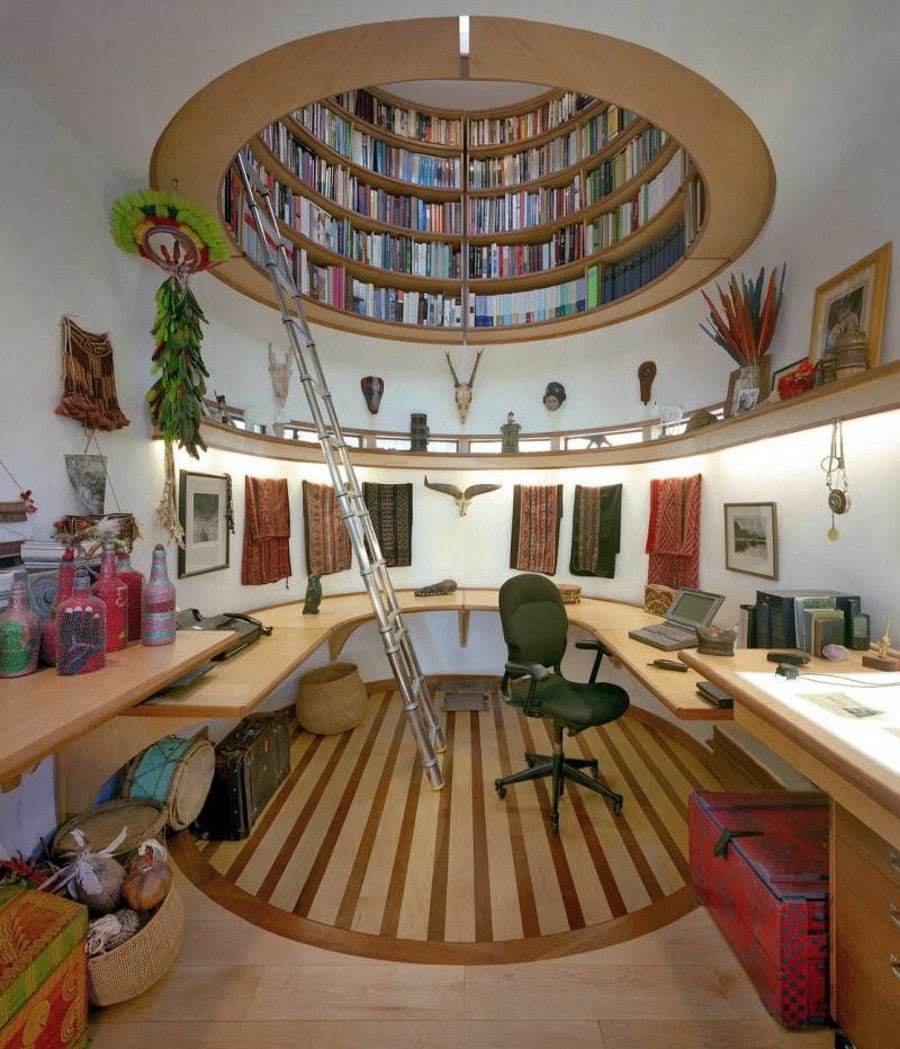 Upstairs Library
