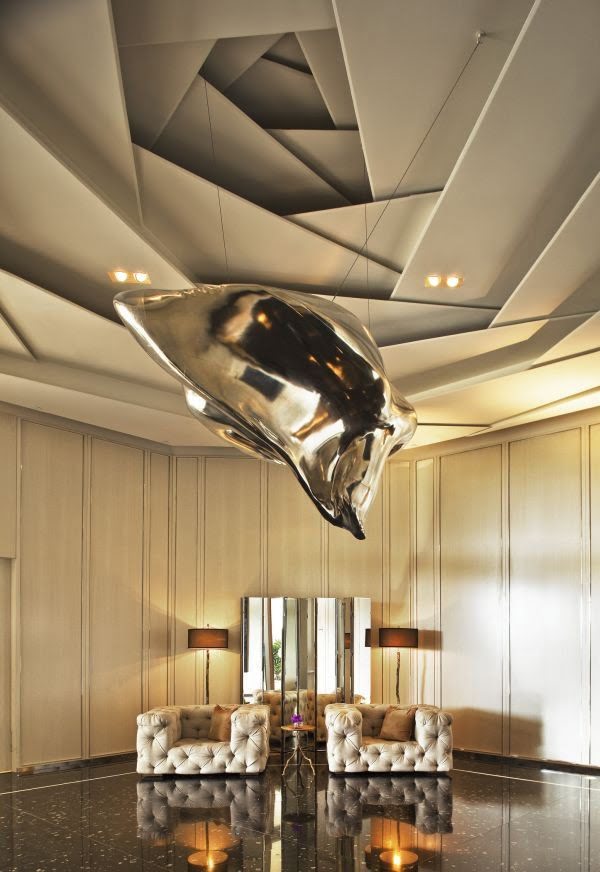 50 Unique Ceiling Design Ideas to Update the Forgotten Wall - Source: www.homedit.com