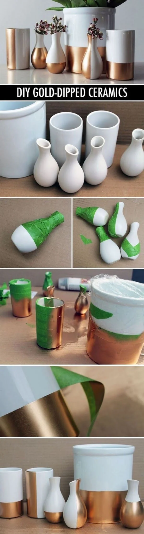 A neat idea for gold dipped ceramics. Check it out!