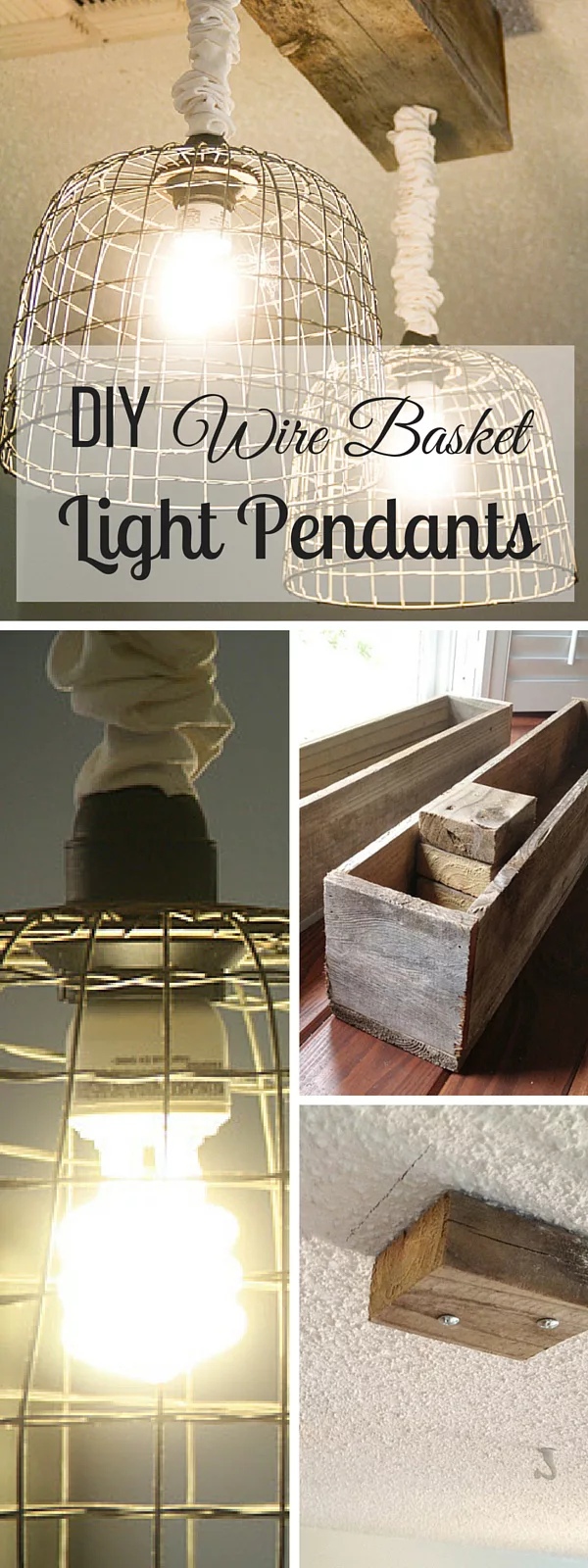 Wire Basket Lights