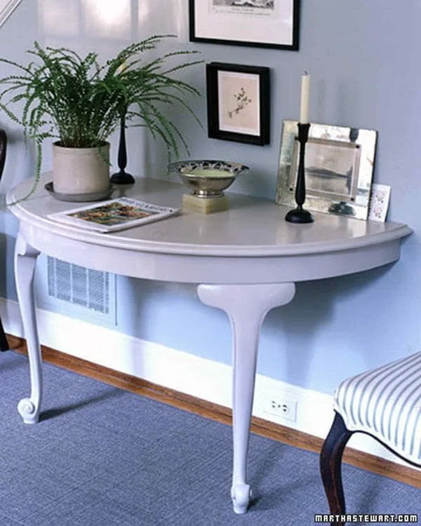 half table console that makes brilliant accent decor. Check it out!