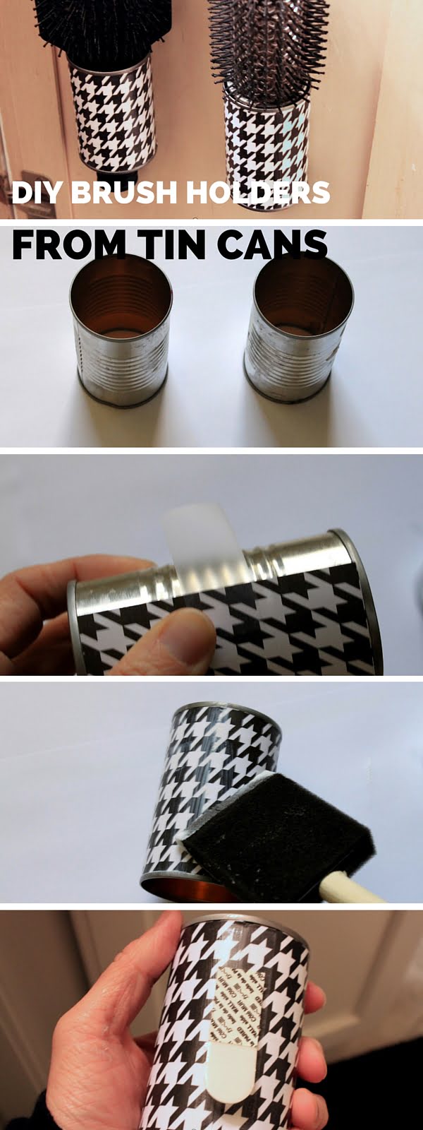 Check out the tutorial:  Brush Holders 
