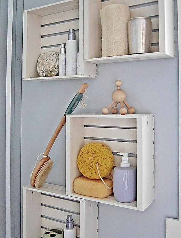Crate Shelves