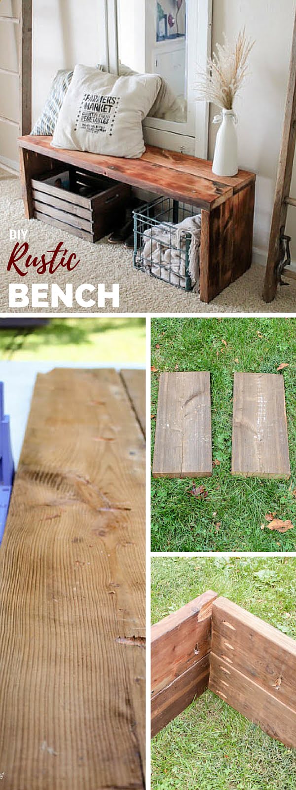  Rustic Bench   