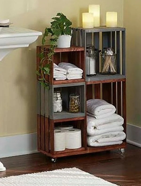Wooden Box Cabinet