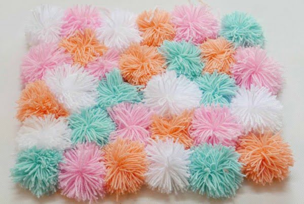 How to make a Pom Pom Rug
