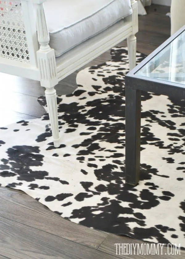 How to make a  Faux Cowhide Rug