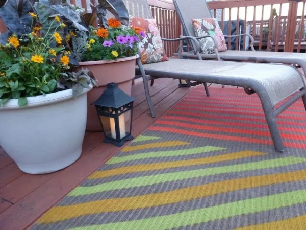 How to make a  Outdoor Rug