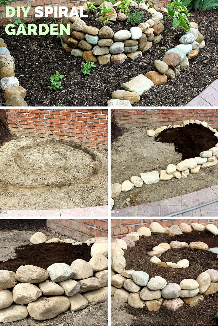 DIY Spiral Garden!