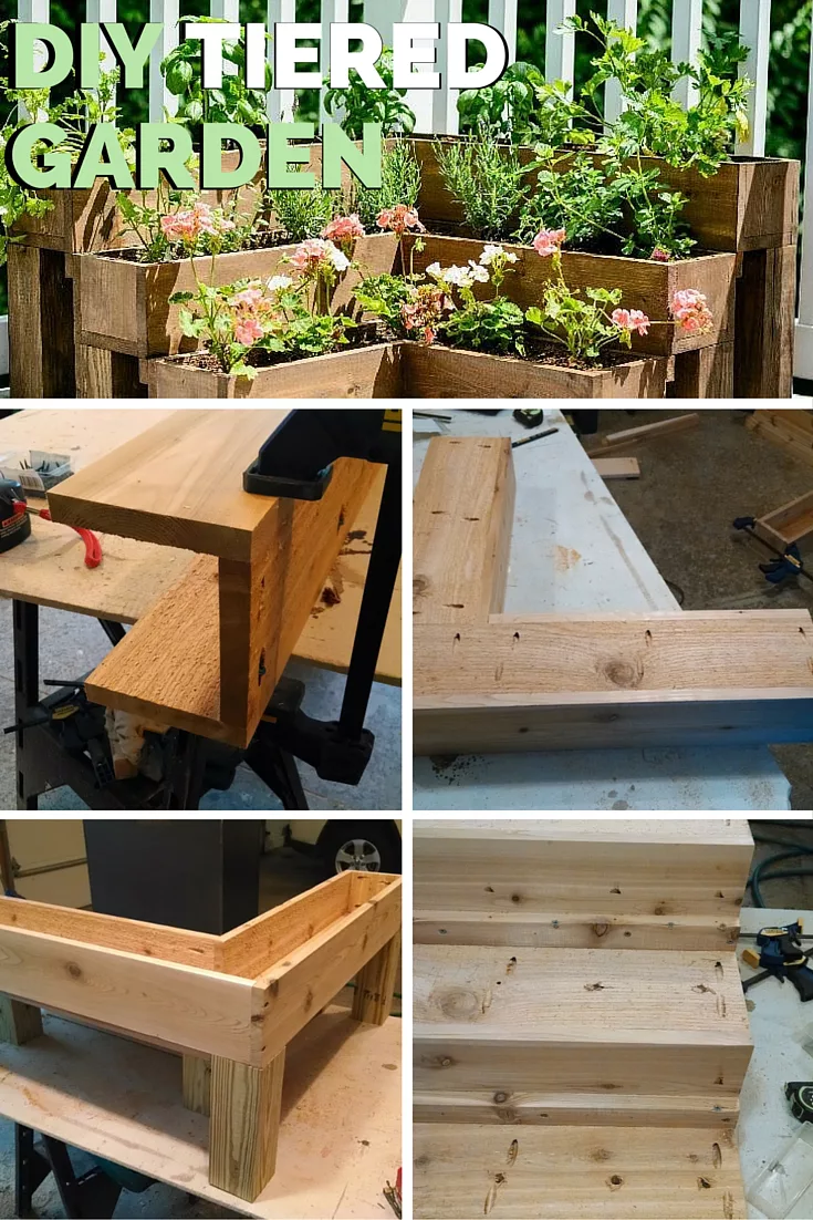 DIY Tiered Garden!