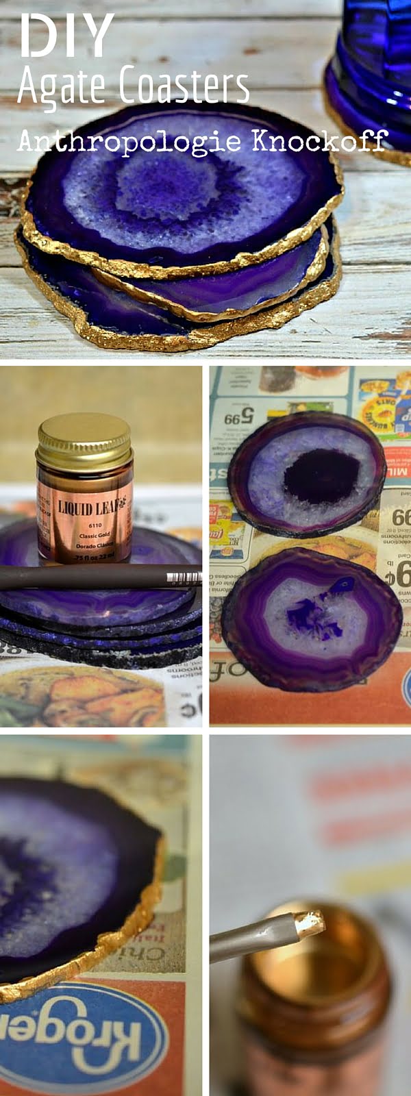 Check out the tutorial:   Agate Coasters Knockoff  