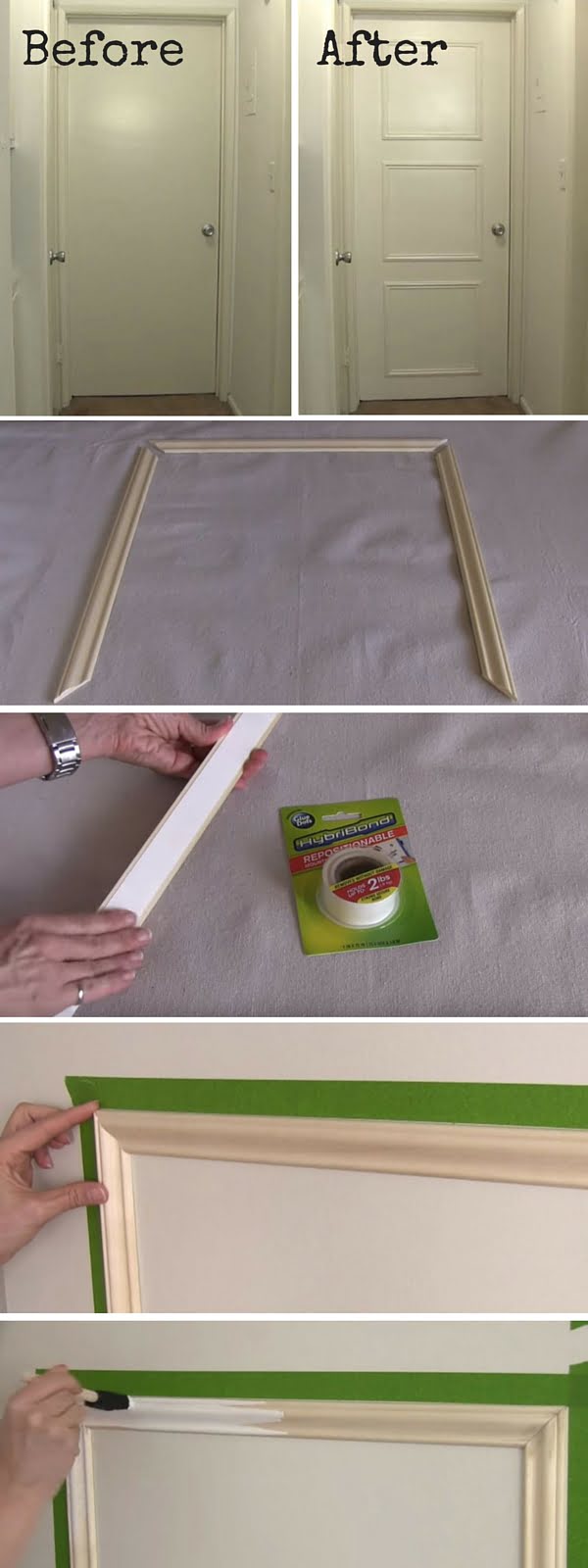 How to make  Decorative Door Trim  