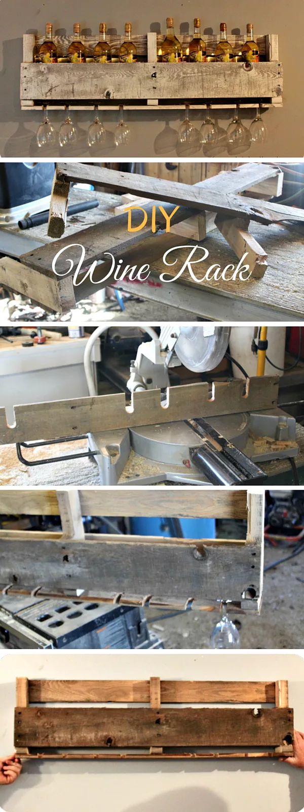 Pallet Wine Rack