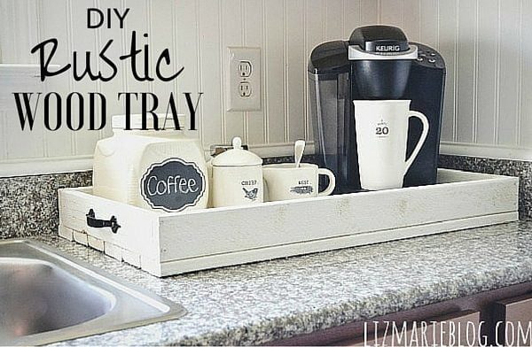 How to make  Rustic Wood Tray