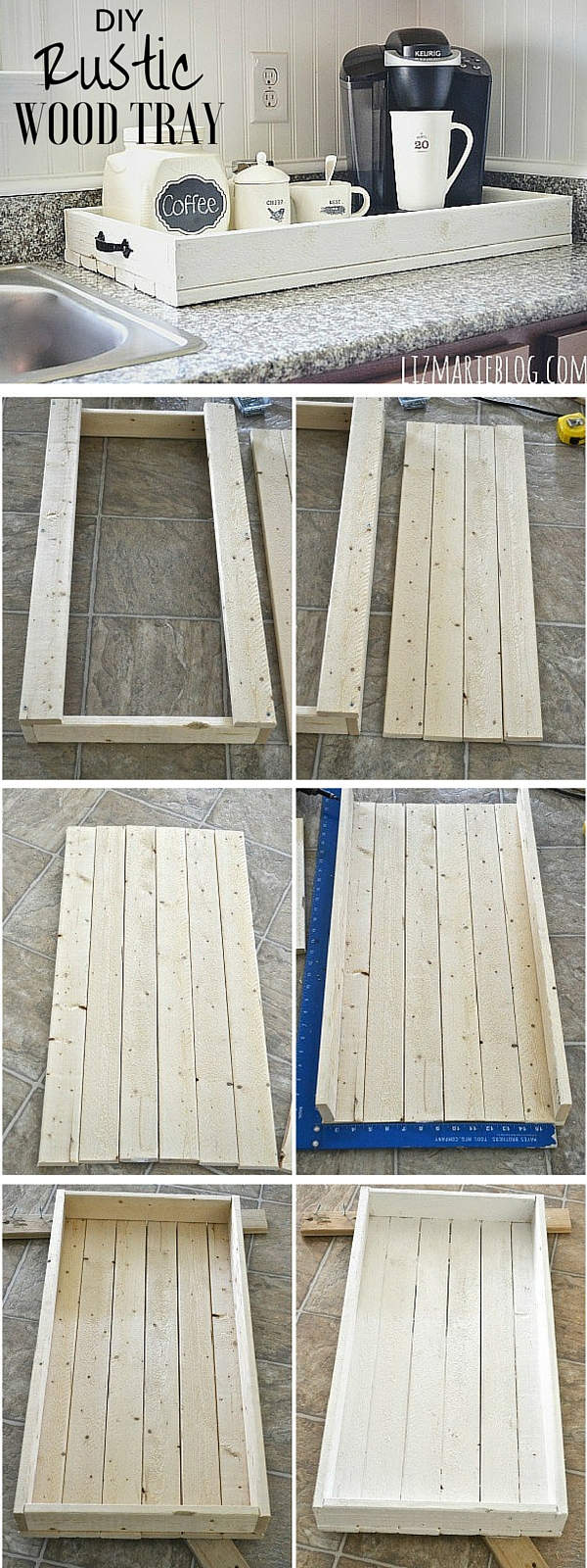 Check out the tutorial: #DIY Rustic Wood Tray @istandarddesign