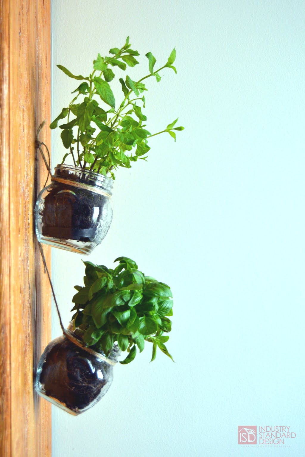 Hanging Mason Jars