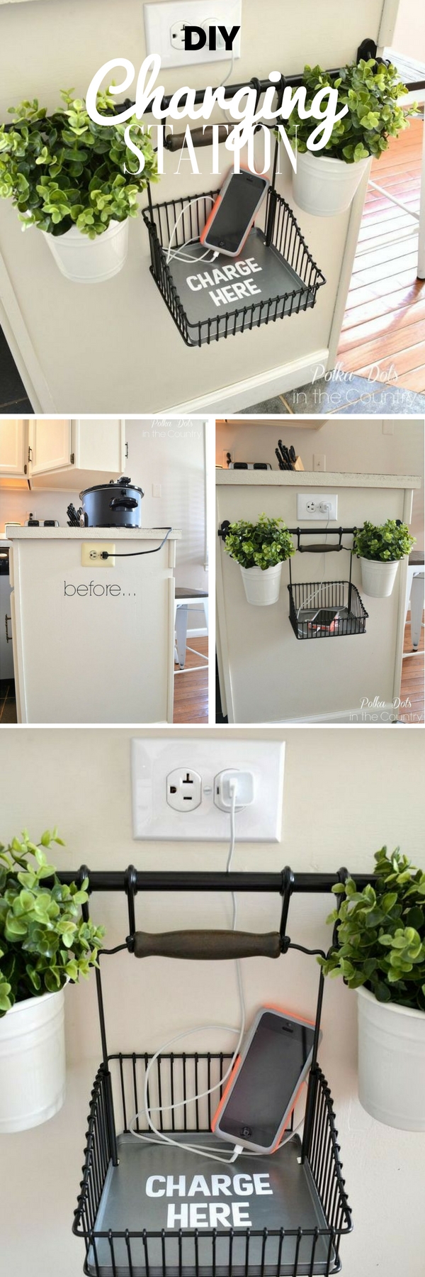 Check out the tutorial: #DIY Charging Station @istandarddesign