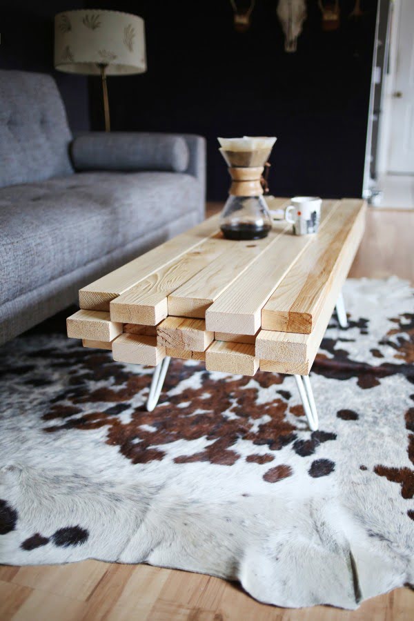 40 Easy DIY Coffee Table Ideas You Can Make Right Now