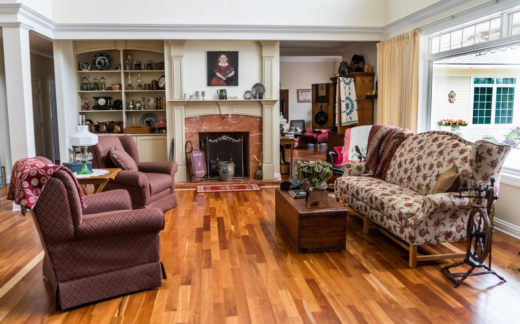 traditional living room