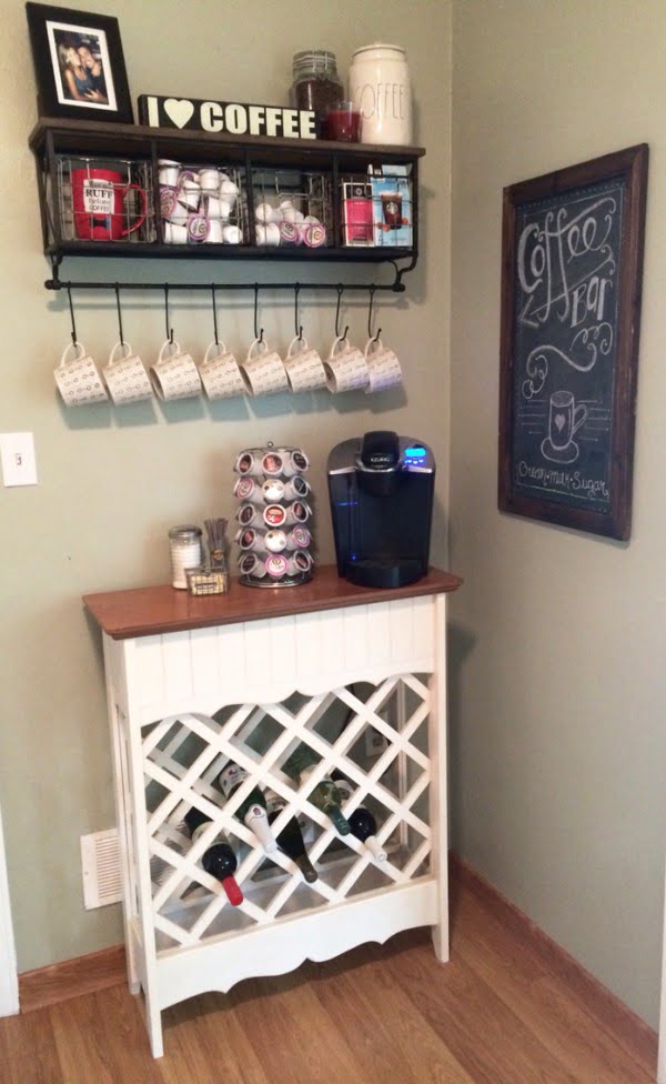 15 Simple and Easy DIY Coffee Station Ideas  on a Budget