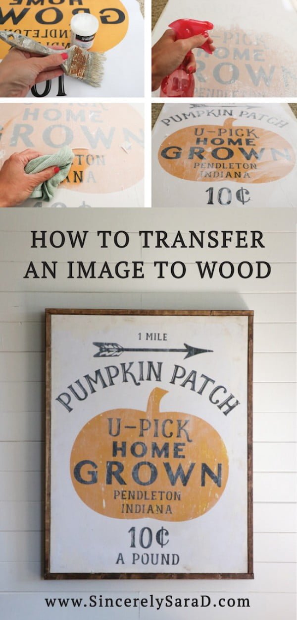 Check out how to make a graphical DIY farmhouse sign for kitchen decor