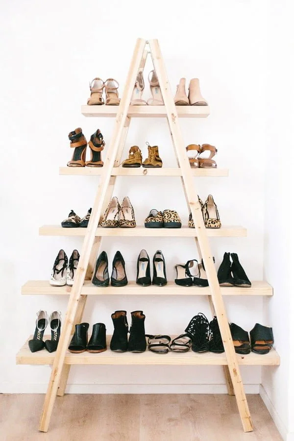 shoe storage ladder