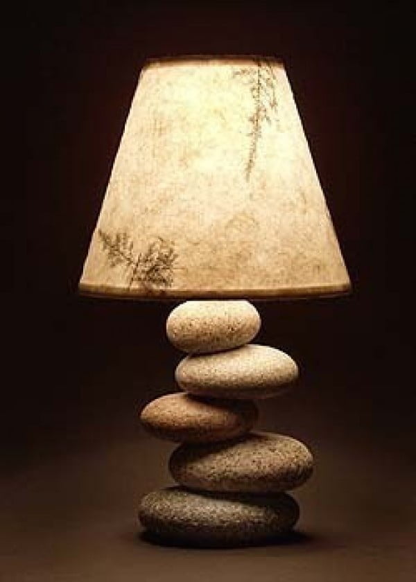 Check out this adorable balance rock lamp 