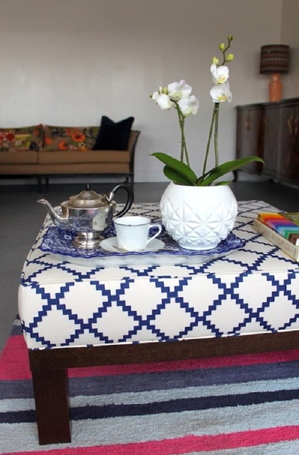 58 Easy DIY Ottoman Ideas You Can Make on a Budget