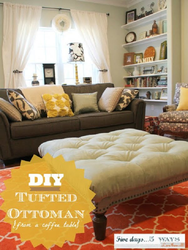  Tufted Ottoman project