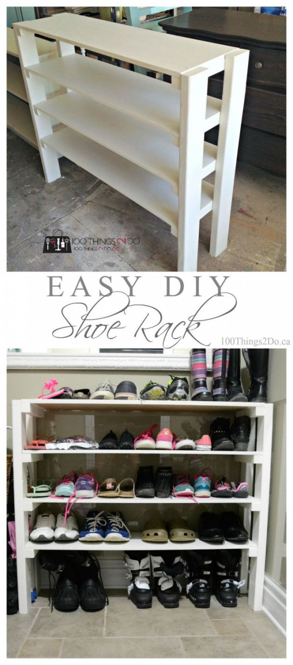 Info Terpopuler 20 Diy Shoe Rack