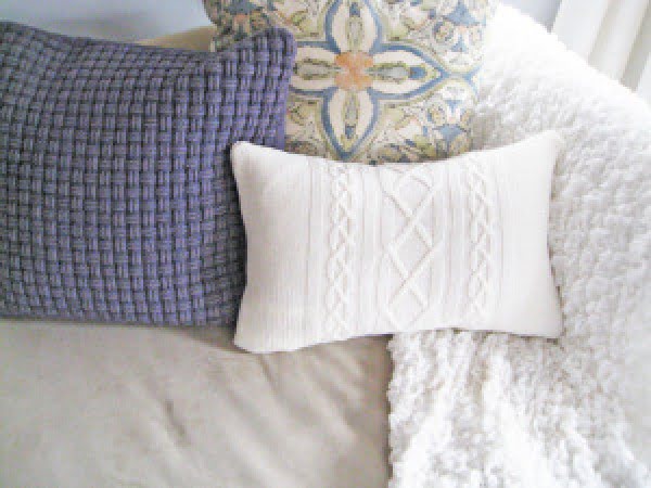 Check out how to make your own DIY sweater pillows @istandarddesign