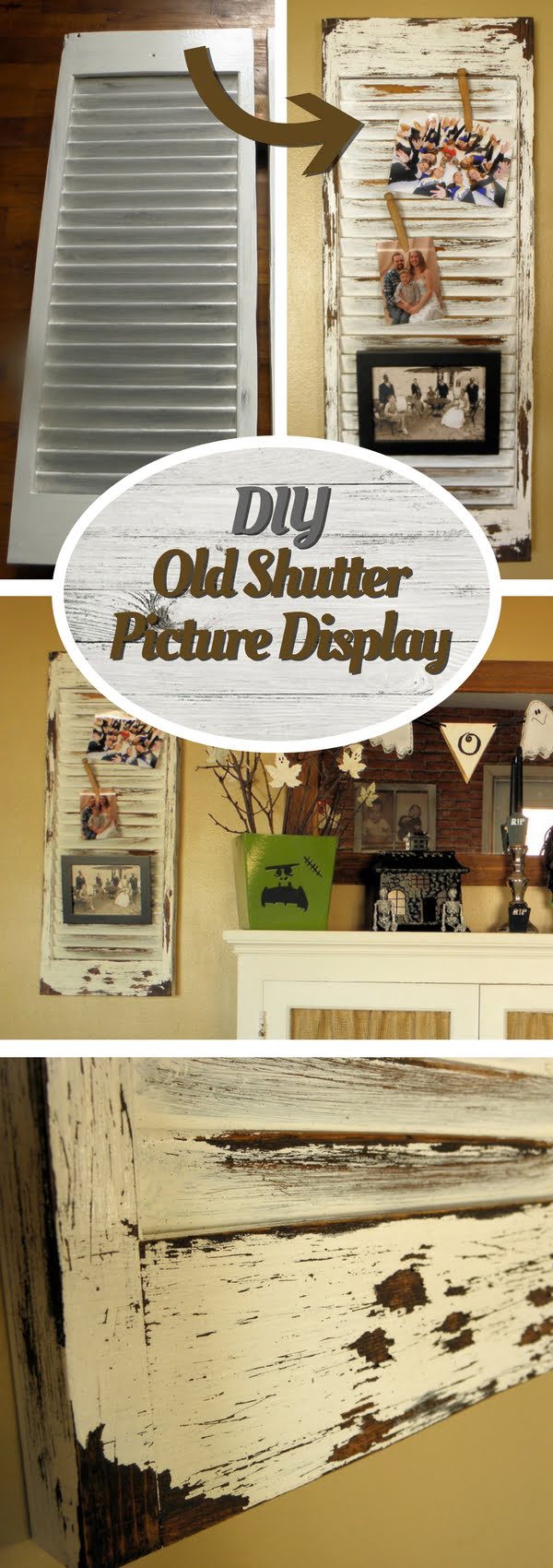 How to make your own DIY shutters for picture display 