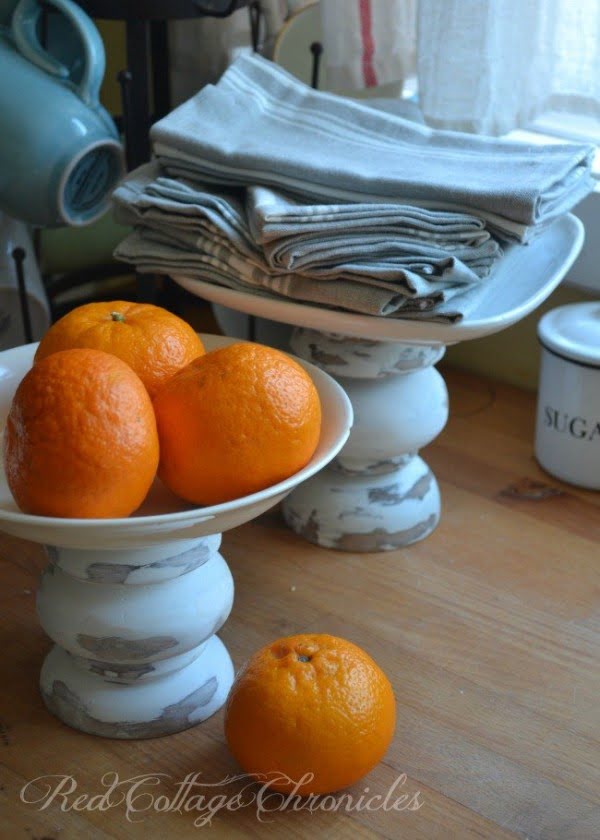 Check out how to make DIY cakestands from thrift store candlesticks @istandarddesign