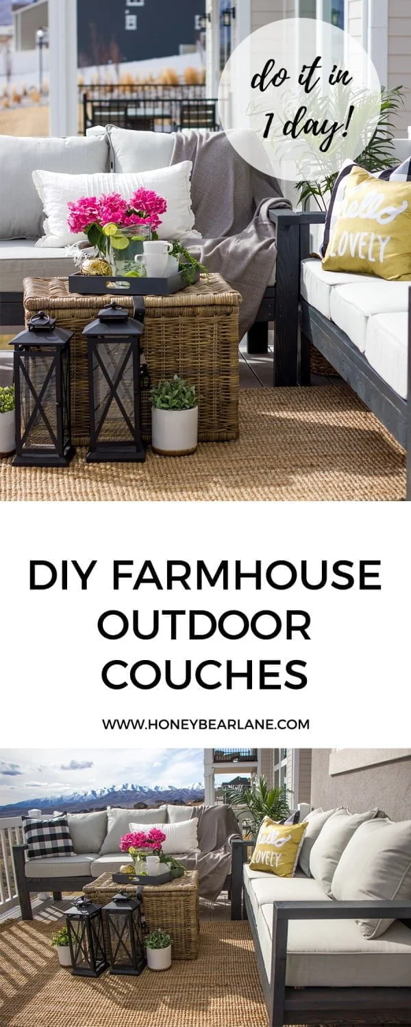 Check out the tutorial for   outdoor couches. Looks easy enough! 