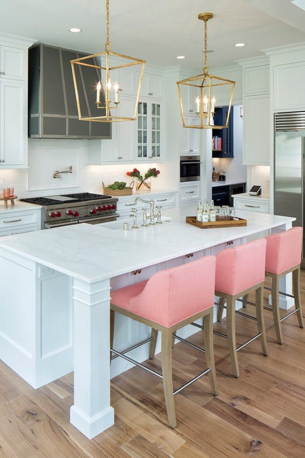30 Colorful Kitchen Bar Stools That You'll Fall in Love With