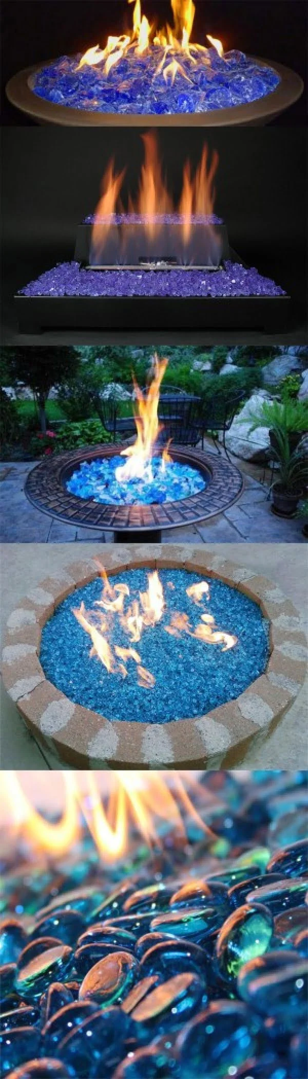Check out the tutorial on how to make a DIY fireglass fire pit