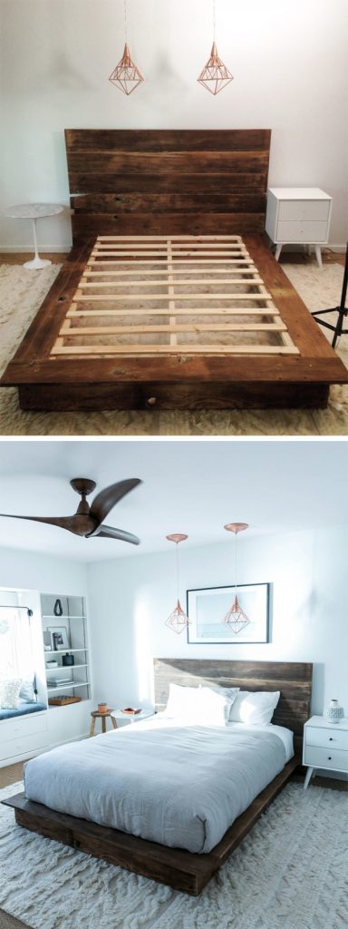 61 DIY Bed Frame Ideas on