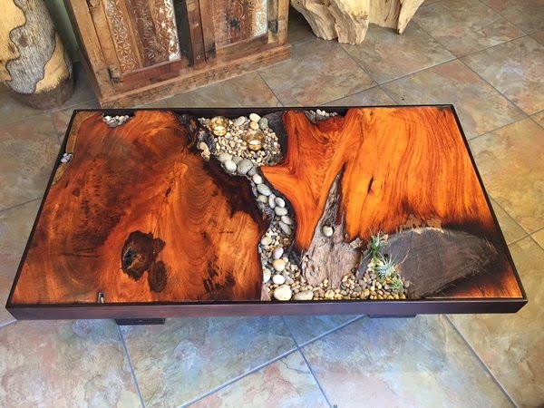 20+ Stunning Resin Wood Furniture Pieces For Exquisite Decor