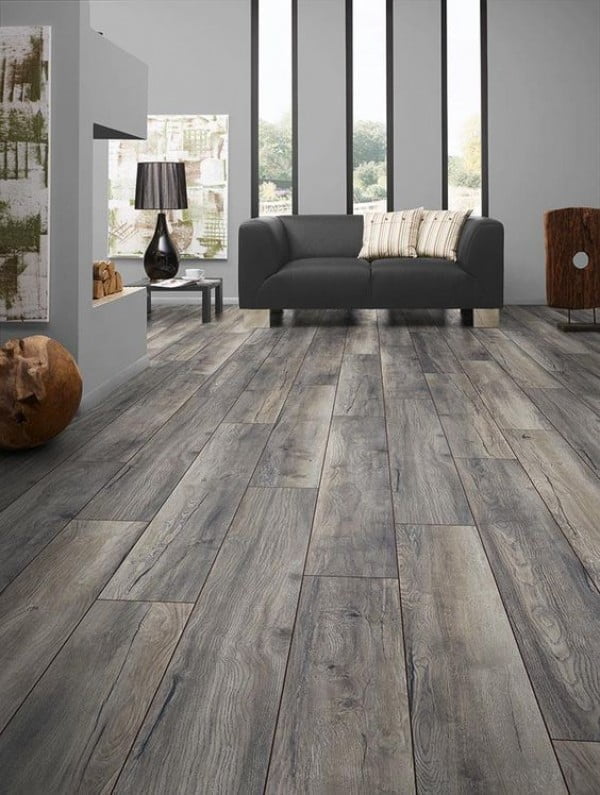 35 Gorgeous Ideas Of Dark Wood Floors, Dark Grey Floor Living Room Ideas