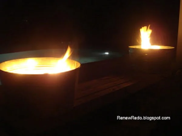 How to make a very quick and easy fire pit from a wash pail. Neat idea!