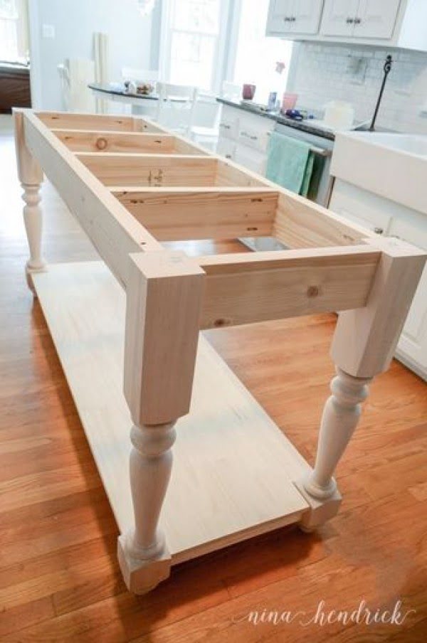 furniture style kitchen island 