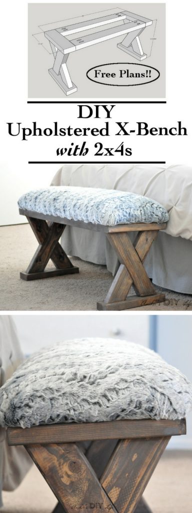 40 Easy DIY Bench Ideas for Indoors (with Plans)