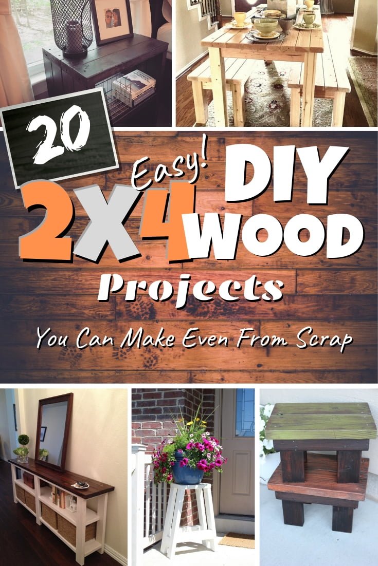 4 Projects from ONE 2x4!! 