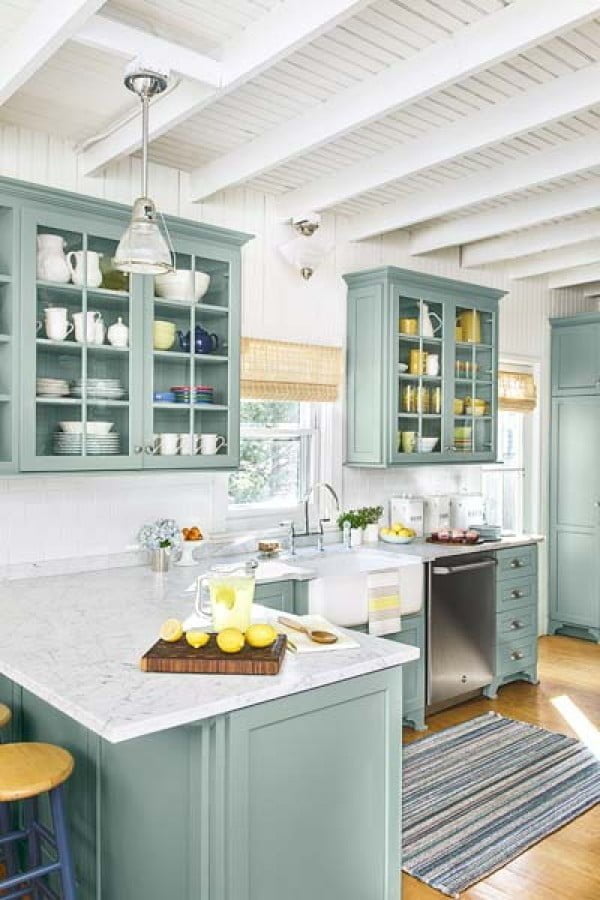 kitchen cabinet colors for small kitchens