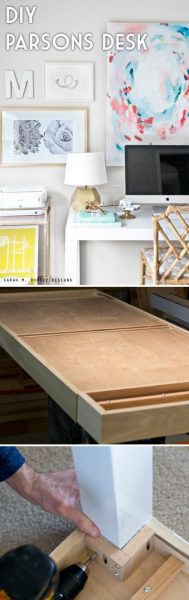 53 Easy DIY Desk Ideas with Plans