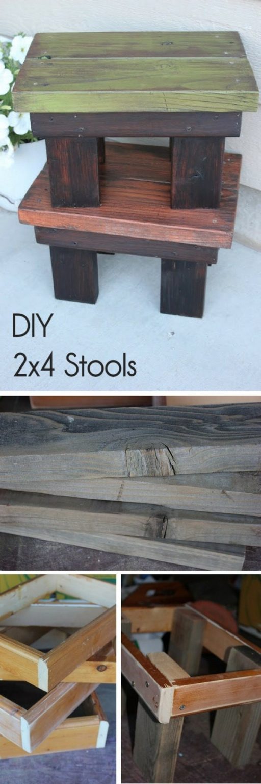 20 Easy DIY 2x4 Wood Projects You Can Make Even from Scrap